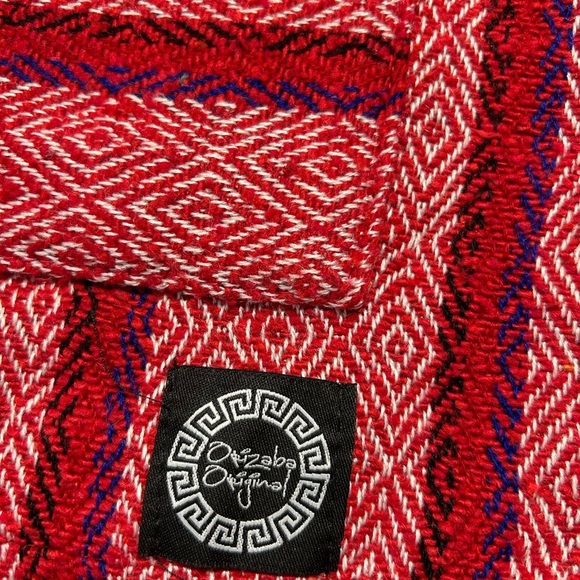 Orizaba Original Red Hippie Baja Jacket Men’s XS or Youth XL - Picture 4 of 9